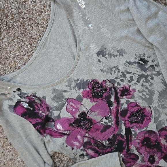 Floral Print Tunic - Picture 3 of 10
